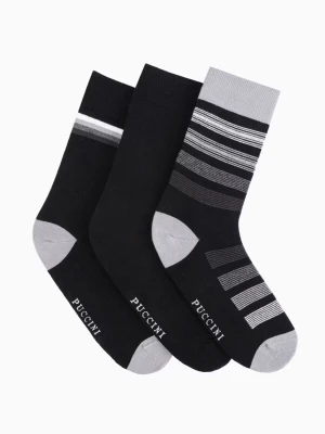 Skarpetki z bawełny egipskiej rozmiar 39-42 3pack Puccini