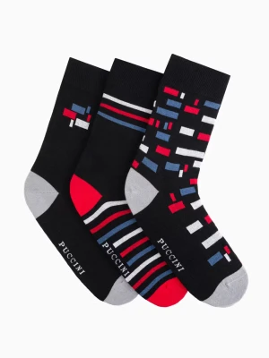 Skarpetki z bawełny egipskiej rozmiar 39-42 3pack Puccini