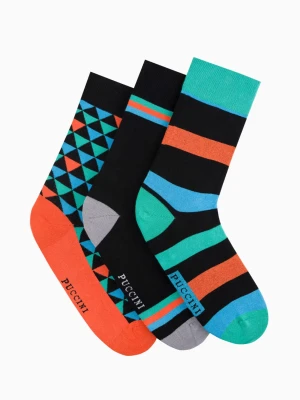 Skarpetki z bawełny egipskiej rozmiar 39-42 3pack Puccini