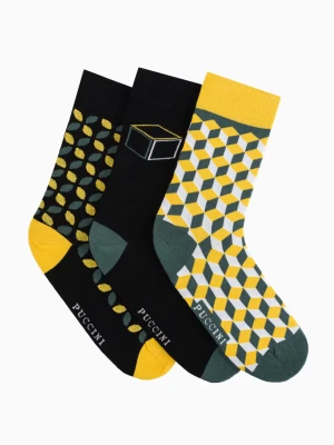 Skarpetki z bawełny egipskiej rozmiar 39-42 3pack Puccini