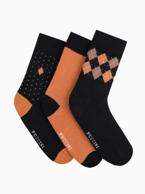 Skarpetki z bawełny egipskiej rozmiar 39-42 3pack Puccini