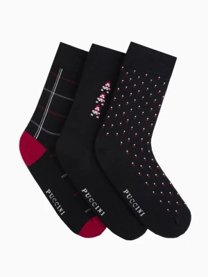 Skarpetki z bawełny egipskiej rozmiar 39-42 3pack Puccini