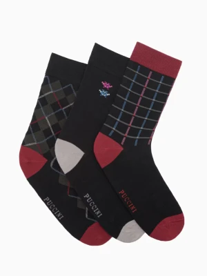  Skarpetki z bawełny egipskiej rozmiar 39-42 3pack Puccini