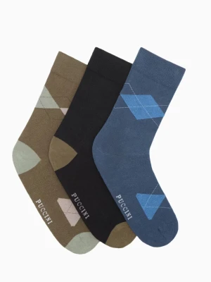 Skarpetki z bawełny egipskiej rozmiar 39-42 3pack Puccini