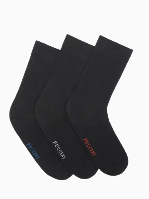 Skarpetki z bawełny egipskiej rozmiar 43-46 3pack Puccini