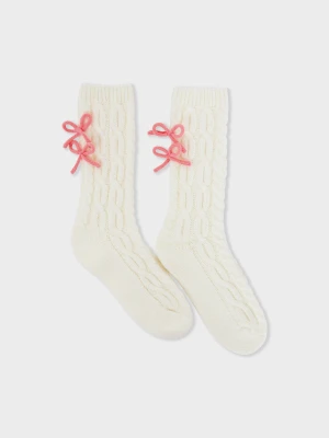 Skarpetki z grubej dzianiny Etam