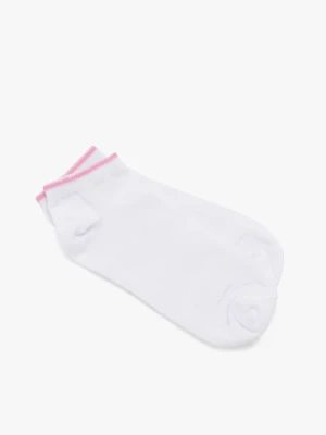 Skarpetki z różową lamówką Ryłko