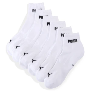 Skarpetki za kostkę PUMA Unisex, 3 pary, Odzież, Biały,