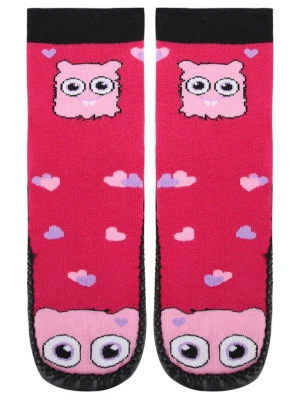 Skarpetki Ze Skórzaną Podeszwą Home Socks Dziewczęce Marilyn