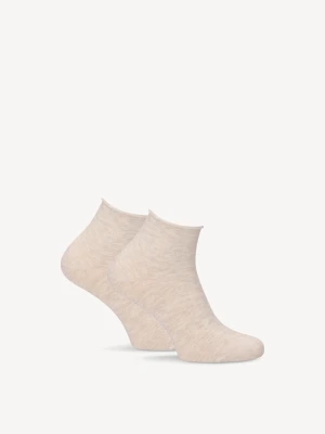 Skarpetki, zestaw 2 par beżowy - TAMARIS