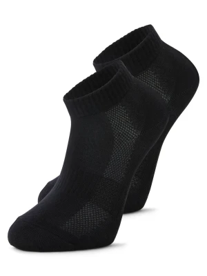 Snocks Skarpety 2-pak Kobiety czarny jednolity,