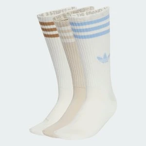 Skarpety 3-Stripes High Crew 3 Pairs Adidas biały
