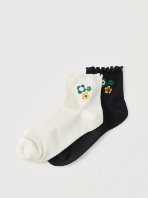 Skarpety adidas Originals mleczny