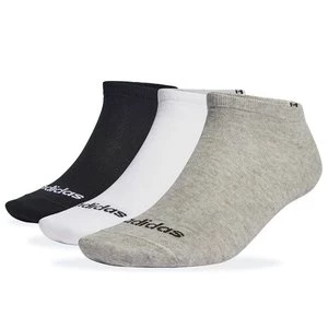 Skarpety adidas Sportswear Think Linear Low-Cut Socks 3 Pairs IC1300 - multikolor