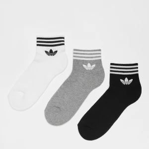 adidas Originals Skarpety Ankel adicolor Trefoil (3 Pack) uniseks wielokolorowy rozmiar Odzież