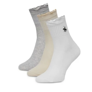 Skarpety Beverly Hills Polo Club AS_BHPC_001_Z_SS2025_(3pack) Kolorowy