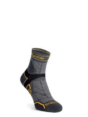 Skarpety biegowe Bridgedale Lt T2 Merino Sport 3/4 Crew - gunmetal