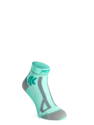 Skarpety biegowe damskie X-Socks Trail Run Energy 4.0 - audrey green/pearl grey