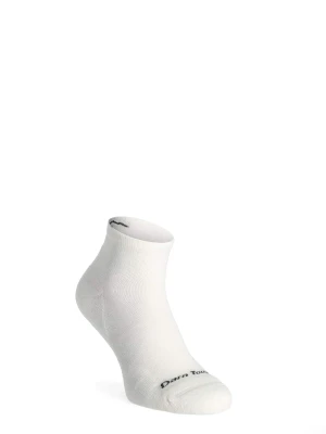 Skarpety biegowe Darn Tough Run 1/4 Ultra-Lightweight with Cushion - white