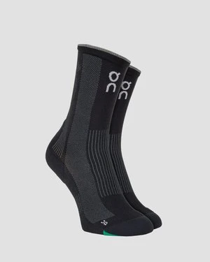 Skarpety Biegowe On Elite Run Sock High Czarne