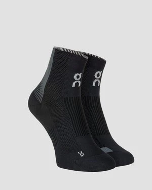 Skarpety Biegowe On Performance Run Sock Mid Czarne