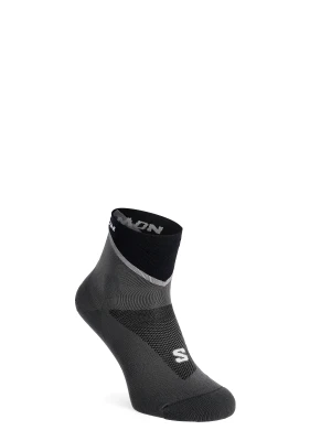 Skarpety biegowe Salomon Pulse Ankle - black/monument/magnet