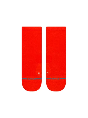 Skarpety biegowe Stance Red Ultra Qtr - red