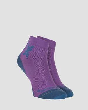 Skarpety Biegowe X-socks Run Discover Ankle Fioletowe