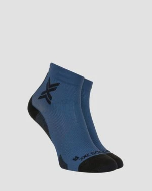 Skarpety biegowe X-Socks Run Discover Ankle granatowo-czarne