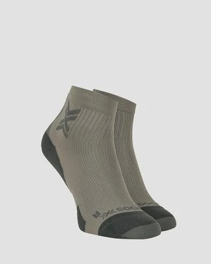 Skarpety Biegowe X-socks Run Discover Ankle Khaki