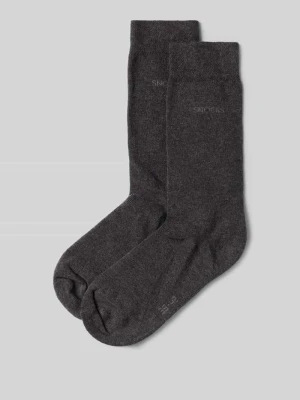 Skarpety biznes w zestaw 2 szt. z wyhaftowane logo Snocks