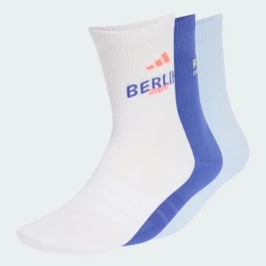 SKARPETY BMW BERLIN-MARATHON 2026 / ZESTAW 3 PAR Adidas niebieski
