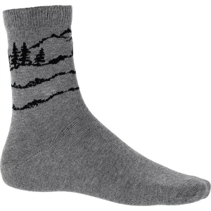 Skarpety Boosocks Mid Bamboo Man Viking Szary