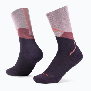 Skarpety BUFF Merino Lightweight Crew LWC1 pink