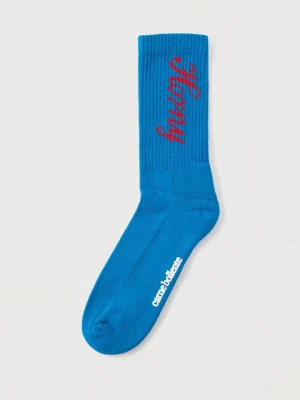Skarpety Carne Bollente niebieski denim