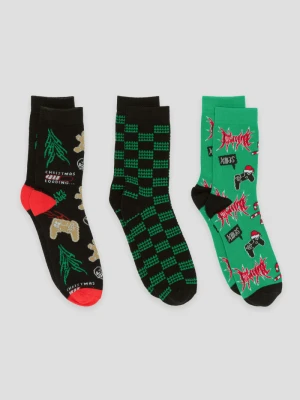 Skarpety CHRISTMAS 3-PAK Reporter