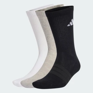 SKARPETY CUSHIONED SPORTSWEAR CREW, 3 PARY W OPAKOWANIU Adidas szary