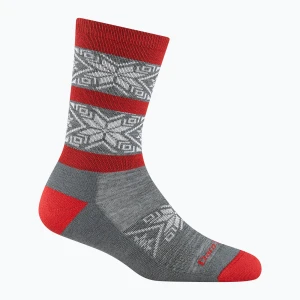 Skarpety damskie Darn Tough Elsa Crew Lightweight with Cushion gray Szary