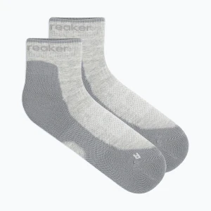 Skarpety damskie Icebreaker Merino Hike+ Light Mini blizzard heather/alloy Szary