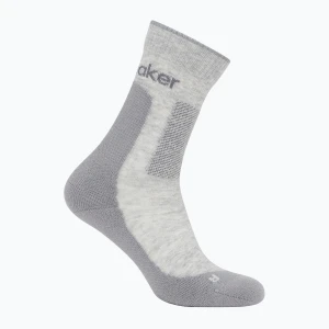 Skarpety damskie icebreaker Merino Hike+ Medium Crew blizzard heather / alloy Szary