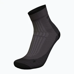 Skarpety damskie icebreaker Merino Hike+ Ultralight Quarter obsidian / black Szary