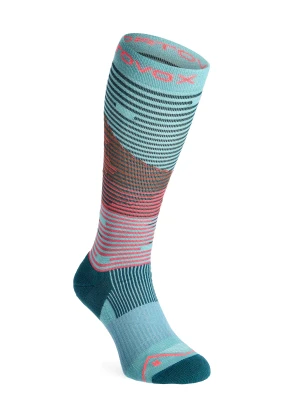 Skarpety damskie merino Ortovox All Mountain Long Socks - ice waterfall