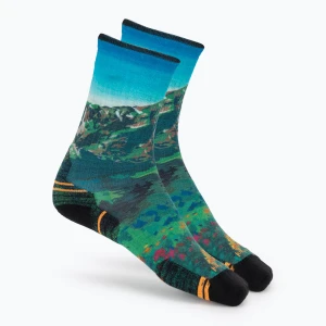 Skarpety damskie Smartwool Hike Mountain Lake Print Crew capri
