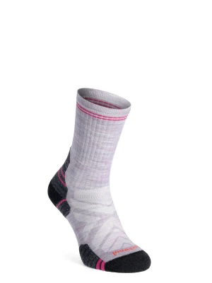 Skarpety damskie Smartwool Hike Targeted Cushion Crew Socks - purple eclipse