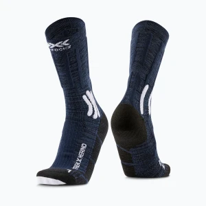 Skarpety damskie X-Socks Trek X Merino midnight blue/arctic white