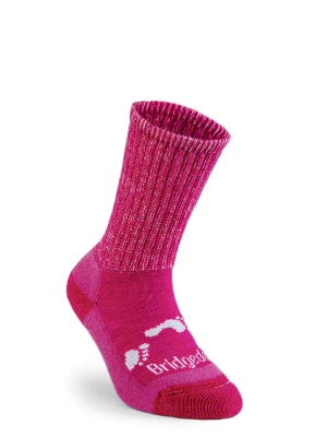 Skarpety dla dzieci Bridgedale Hike All Season Junior Merino C - pink