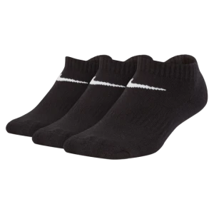 Skarpety dla małych dzieci Nike Dri-FIT Performance No-Show (3 pary) - Czerń