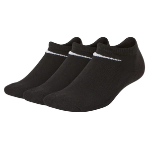 Skarpety dla małych dzieci No-Show Nike Basics (3 pary) - Czerń