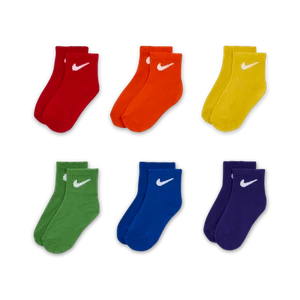 Skarpety dla niemowląt Nike (6 par) - Wielokolorowe