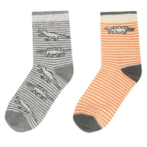 Skarpety długie Action Boy 8KB-002-AW23 (2-pack) Pomarańczowy